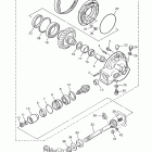 ROYAL STAR TOUR DELUXE S -XVZ13CTSY/XVZ13CTSYC Ведущий вал