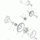 XT250 XT250BC/XT250B Муфта стартера