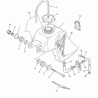 PW50Y Топливный бак