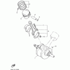 V STAR 650 CUSTOM-XVS65YCL/XVS65YL Коленчатый вал и Поршень