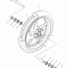 R1-YZFR1YCW/YZFR1YCB/YZFR1YY/YZFR1YCY/YZFR1YW/YZFR1YB Переднее колесо