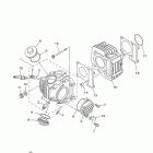 TTR110EY Головка цилиндра