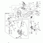TW200Y/TW200YC Топливный бак
