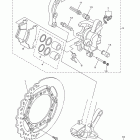 YZ250Y Передний тормозной суппорт