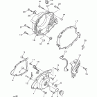 TTR230 TTR230B Крышка картера двигателя