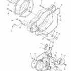 WR450FY Крышка картера двигателя