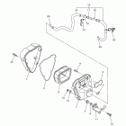 V STAR 950-XVS95YB/XVS95YCB Впускная система 2