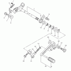 V MAX VMX17BCB/VMX17BB Вал переключения