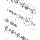 WR250FY Трансмиссия
