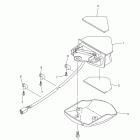 WR250FY Фонарь задний