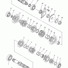WR450F WR450FA Трансмиссия
