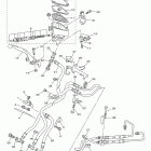V-MAX 1700 VMX17YB/VMX17YCB Главный тормозной цилиндр - передний