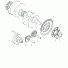 V MAX VMX17BCB/VMX17BB Муфта стартера