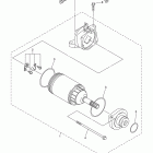 WR450F WR450FA Стартер электрический