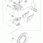 FZ6R  FZ6RYB/FZ6RYCL/FZ6RYL/FZ6RYCB Задний суппорт тормозной