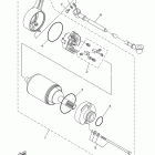 TW200Y/TW200YC Стартер электрический