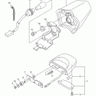 FZ6R  FZ6RYB/FZ6RYCL/FZ6RYL/FZ6RYCB Фонарь задний