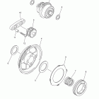 WR250FY Муфта стартера