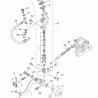 XT250 XT250BC/XT250B Задний торм цилиндр