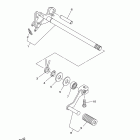 TW200Y/TW200YC Вал переключения