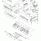 WR250FY Бугель (задний рычаг)