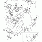 V MAX VMX17BCB/VMX17BB Топливный бак