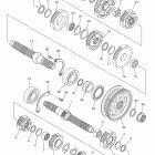 V STAR 950-XVS95YB/XVS95YCB Трансмиссия