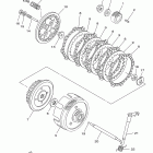 TTR125LE TTR125LEB Сцепление
