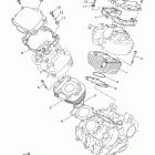 V STAR 650 CUSTOM-XVS65YCL/XVS65YL Цилиндр