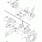 YZ85Y Задний суппорт тормозной