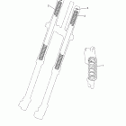 WR250FY Дополнение к вилке