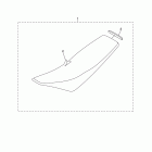 WR250FY Сидение