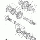 V STAR 650 CUSTOM-XVS65YCL/XVS65YL Трансмиссия