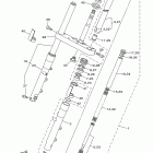 V STAR 650 CUSTOM-XVS65YCL/XVS65YL Передняя вилка