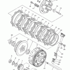 XT250 XT250BC/XT250B Сцепление