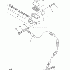 XT250 XT250BC/XT250B Главный тормозной цилиндр,передний