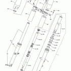V STAR 950-XVS95YB/XVS95YCB Передняя вилка