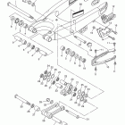 WR450F WR450FA Бугель (задний рычаг)