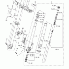 WR250FY Передняя вилка