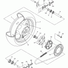 FZ6R  FZ6RYB/FZ6RYCL/FZ6RYL/FZ6RYCB Заднее колесо