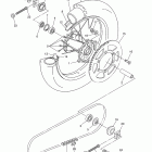 WR250FY Заднее колесо