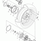V MAX VMX17BCB/VMX17BB Заднее колесо