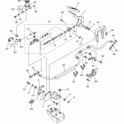 V STAR 950-XVS95YB/XVS95YCB Задний торм цилиндр