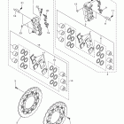 V-MAX 1700 VMX17YB/VMX17YCB Передний тормозной суппорт