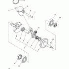 YZ85Y Коленчатый вал и Поршень