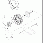 FLTRXSE 1TC6 CVO ROAD GLIDE (2025) Колесо заднее