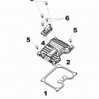 DS 250, CE Valve cover