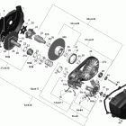 Outlander Max 650 XT 4 X 4 Трансмиссия