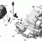 Outlander Max 650 XT 4 X 4 01- gear box ass and 4x4 actuator