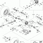 Outlander Max 650 XT 4 X 4 Привод задний XT